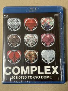 COMPLEX コンプレックス 20110730 TOKYO DOME 日本一心 布袋寅泰 吉川晃司 ローソン完全受注限定品 1Blu-ray+2CD 中古美品　送料無料