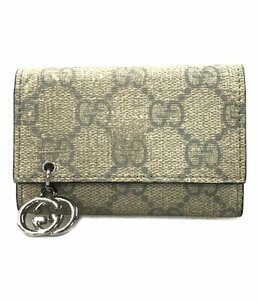 グッチ 6連キーケース 212111 0416 GGスプリーム メンズ GUCCI