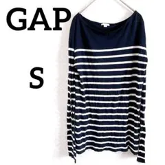 【150】Gap ギャップ　ボーダー長袖Tシャツ ロングTシャツ　S