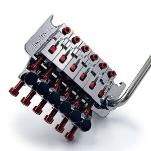 【限定品】Floyd Rose Original Stainless Steel Upgrade Red/Chrome #FROSE-FROST-REDCHROME