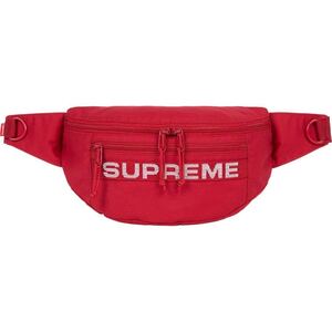 【新品未使用】 22AW 23 新作 新品 Supreme シュプリーム WAIST BAG ウェストバッグ 鞄 かばん RED レッド 赤色 即決早い者勝ち