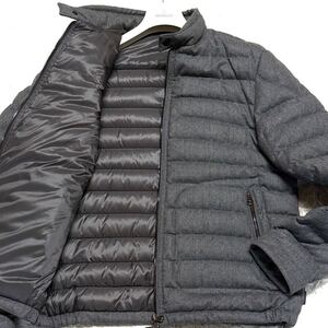 最高級 MONCLER モンクレール DELABOST デラボスト ダウン ライダース Wジップ グレー サイズ4 美品◎