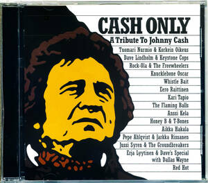 【新品】廃盤 CD ★ 貴重レア盤!!! 全曲 Johnny Cash ジョニー キャッシュ カバー コンピ ★ フィンランド ネオロカビリー カントリー