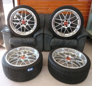 42398G BBS ホイール タイヤ付き 4本セット 20インチ F 8.5J R 9.5J BMW 5シリーズ F10/F11 6シリーズ F12/F13 等に 