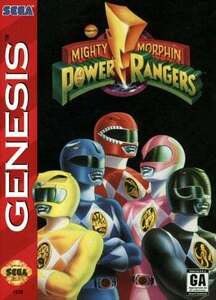 送料無料 北米版 海外版メガドライブ マイティ モーフィン パワー レンジャーズ GENESIS Mighty Morphin Power Rangers ジェネシス 