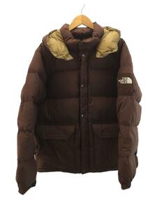 THE NORTH FACE◆ダウンジャケット/XL/ナイロン/BRW/ND92230/ダークオーク/CAMP sierre short