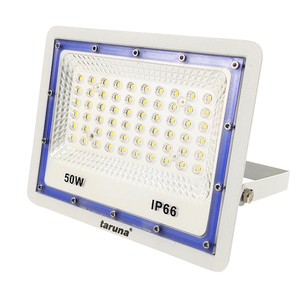 【即納】10個セット 極薄型 投光器 led 50w 500w相当 昼光色 6500K 4000LM IP66 led作業灯 3mコード 角度調整可能 看板灯 送料無料 1年保証