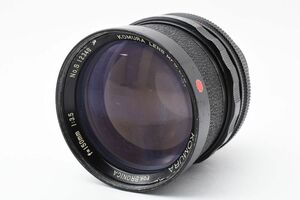 4195 【並品】 Komura Bronica 150mm F3.5 Portrait lens MF単焦点レンズ 1021