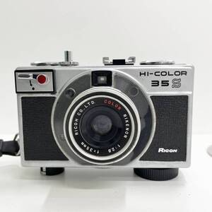 ★RICOH HI-COLOR 35 S RIKENON 1:2.8 f=35mm リコー コンパクトフィルムカメラ 写真 趣味 管9491