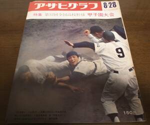 昭和45年アサヒグラフ第52回全国高校野球甲子園大会 