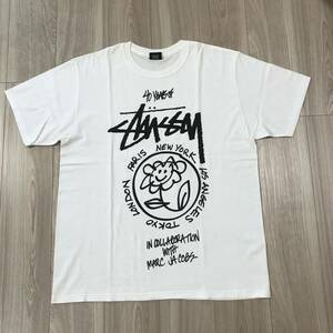 Stussy Marc Jacobs World Tour Collection Tee collaboration flower 40th 40周年 ステューシー コラボ ワールドツアー フラワー Tシャツ