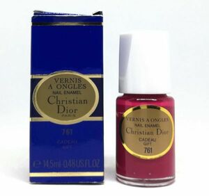 DIOR クリスチャン ディオール VERNIS A ONGLES #761 ネイルカラー 14.5ml ☆残量たっぷり　送料220円