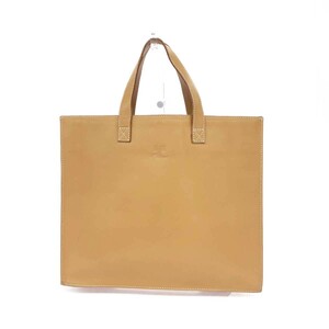 ◆Courreges クレージュ トートバッグ◆ キャメル レザー レディース ヴィンテージ bag 鞄