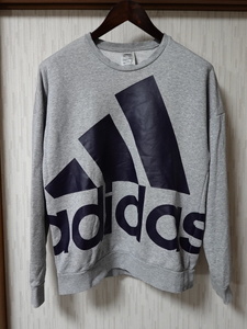 ■1223■アディダス ADIDAS MFAVORITES ビッグロゴスウェット トレーナー GK0620 M●