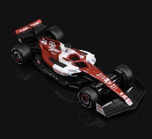 ブラーゴ　1/43 アルファロメオ F1 チーム オーレン C42 周 冠宇(ジョウ・グアンユー)