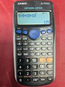 CASIO　fx-373ES　電卓　カシオ　関数電卓　計算機　スタンダード関数電卓 