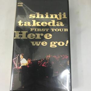 ビデオテープ　VHS　中古　武田真治 Here we go!