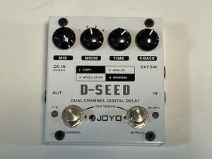 新品です！JOYO D-SEED　国内正規品 Dual Channel Digital Delay