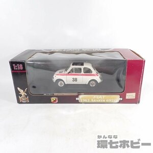 0QU107◆Road Signature 1/18 1963 フィアット アバルト695SS 未検品現状/ロードシグネチャー FIAT ABARTH ミニカー 送:-/80