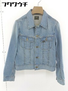 ◇ Lee リー × URBAN RESEARCH ROSSO ロッソ 長袖 デニム ジャケット Gジャン サイズ38 インディゴ レディース