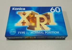 未使用 カセットテープ konica コニカ XR1 60 TYPE1 NORMAL 60分　②