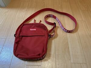 Supreme Shoulder Bag Red 18SS シュプリーム ショルダー バッグ ショルダーバッグ バック かばん レッド 赤 中古