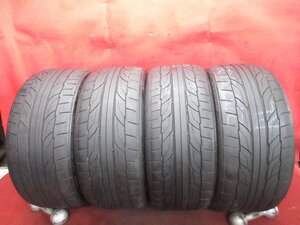 タイヤ 4本 245/35R21 NITTO NT 555 G2 2021年 溝アリ 送料無料★15448T