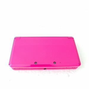 Nintendo　ニンテンドー3DS グロスピンク　画面極美品　任天堂　ゲーム機