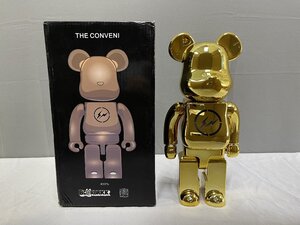 BE@RBRICK 400％ ×THE CONVENI メディコムトイ MEDICOM TOY ゴールド ベアブリック TN 1