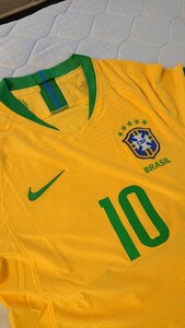 ブラジル代表 (Ｈ) Ｌサイズ ネイマール ナイキ NIKE ブラジル
