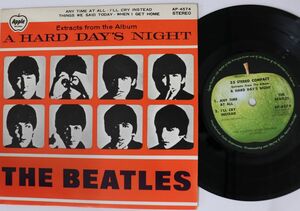 7 Beatles Extracts From The Album A Hard Days Night AP4574 APPLE Japan /00080