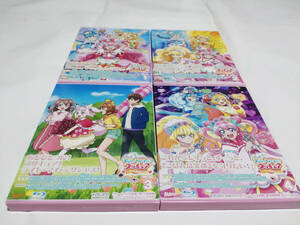 (中古) デリシャスパーティ・プリキュア 【Blu-ray】 全4巻セット