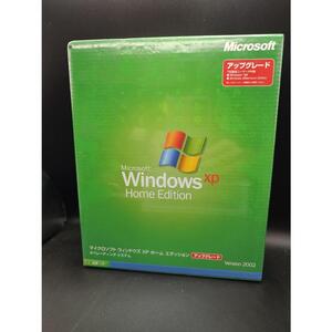 新品単体クリーンインストール可能　 Windows XP Home Edition　 アップグレード版