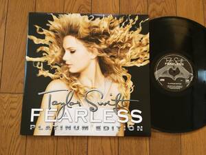 ★2枚組！テイラー・スウィフトの貴重アナログ盤！／FEARLESS　歌姫 TAYLOR SWIFT