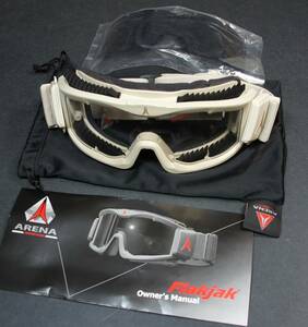 U.S.A. ARENA 製 ミルスペック 防弾 曇り止め フラック ジャック タクティカル ゴーグル Anti-Fogging FlakJak Tactical Goggle 送料無料 