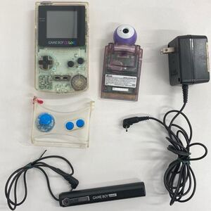 任天堂 ゲームボーイカラー CGB-001 GBC ポケットカメラ ACアダプター バッテリーパック付属GAMEBOY COLOR ニンテンドー Nintendo