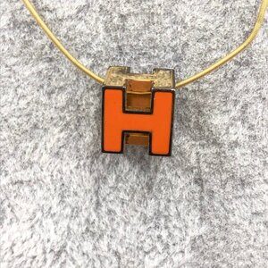 HERMES エルメス　ネックレス Hキューブ【DAAI7056】