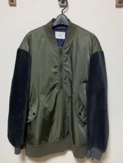 nutermニューターム　PULL OVER BOMBER JACKET