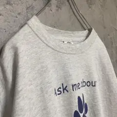 90s デルタ USA製 古着 ドッグ 犬 プリント Tシャツ 半袖 XLサイズ