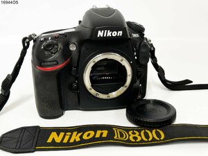★シャッターOK◎ Nikon ニコン D800 一眼レフ デジタルカメラ ボディ 現状品 16944O5-8