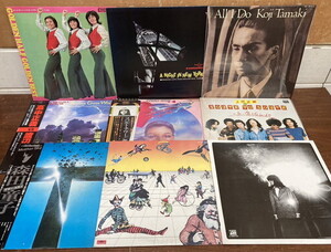 【に-1-1】100 シティポップ 歌謡曲 LP 64枚まとめ 名作多数 レコード ユーミン/森田童子/高中正義/上田正樹/玉置浩二/安全地帯など 