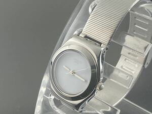 [M003]1円～☆レディース腕時計 クォーツ swatch SWISS スウォッチ IRONY動作品