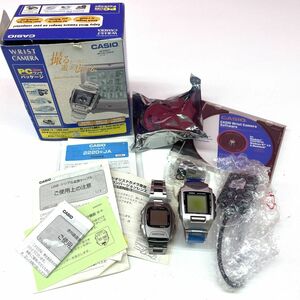 A135-K39-1910 CASIO カシオ WRIST CAMERA WQV-1DSET-8JR リストカメラ リンクパッケージ 外箱/取扱説明書付き