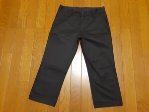 ＭＫオム ミッシェルクラン シンプル ロールアップ クロップドパンツ Ｍサイズ