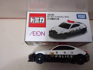 トミカイオン限定NO66スバルBRZ日本警察新品