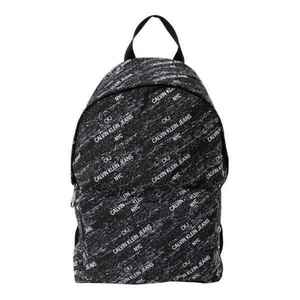 ☆匿名発送☆新品タグ付き カルバンクライン リュック バックパック 総柄 Calvin Klein Campus Backpack Black Static