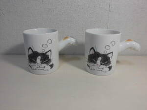 CERAMIC HOUSE JAPAN セラミックハウスジャパン Cat 猫マグカップ 2個セット