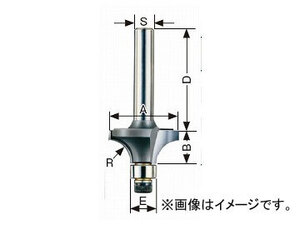 大見工業/OMI コーナービット/飾り面 ボーズ面 ルーター用 B7 JAN：4948572030437