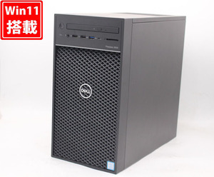 ゲーミングPC 中古美品 DELL Precision 3630 Tower Windows11/ i7-8700 64GB 256GB-SSD + 2TB-HDD NVIDIA Quadro P2000 Office付 管:1710h