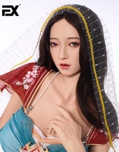 新品　ヘッド単品　玲奈（中国名：美樹）A級メイク　アルテトキオ（EXDOLL）シリコン製　リアルドール用ヘッド